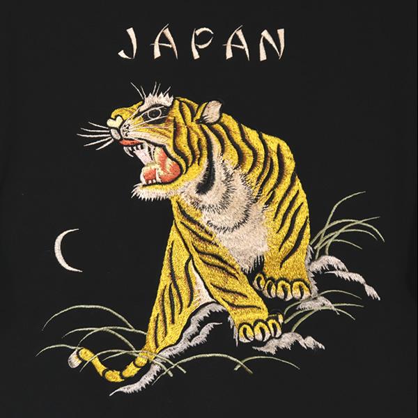 TAILOR TOYO テーラー東洋 SUKA CREW SWEAT EMBROIDERED “TIGER” スカ