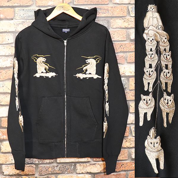TAILOR TOYO テーラー東洋 SUKA ZIP PARKA EMBROIDERED “ALASKA EAGLE