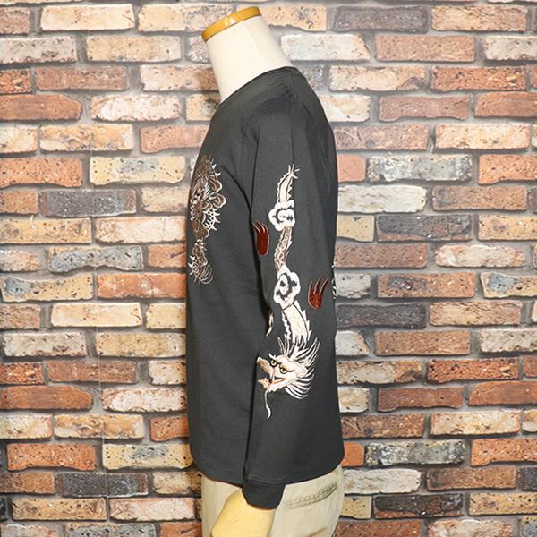 TAILOR TOYO テーラー東洋 LONG SLEEVE SUKA T-SHIRT EMBROIDERED