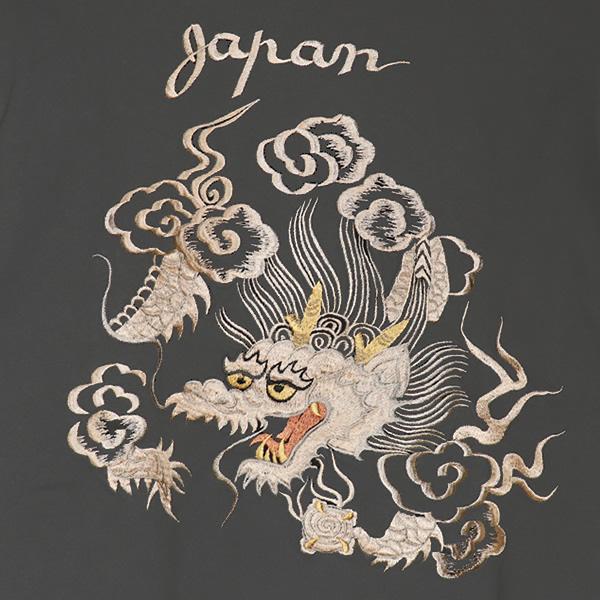TAILOR TOYO テーラー東洋 LONG SLEEVE SUKA T-SHIRT EMBROIDERED