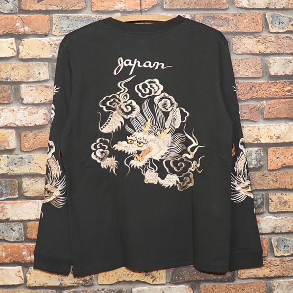 TAILOR TOYO テーラー東洋 LONG SLEEVE SUKA T-SHIRT EMBROIDERED