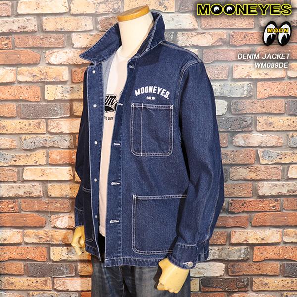 MOONEYES ムーンアイズ DENIM JACKET デニムジャケット WM089DE WM089DECREAMSODA SHOP