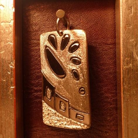 銀画「月の降る街」 |  | 03