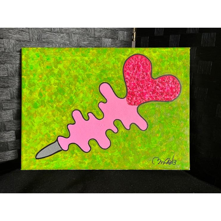 銀MARO独自のアート　脳波画「愛をつらぬく」 | 