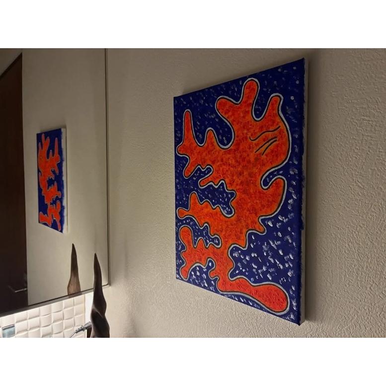 銀MARO独自のアート　脳波画「おめでとう。苦しかったね　辛かったね　でもやり切ったね」 |  | 02
