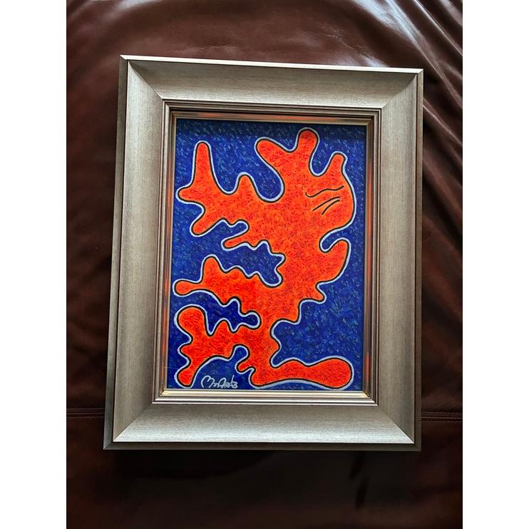 銀MARO独自のアート　脳波画「おめでとう。苦しかったね　辛かったね　でもやり切ったね」 |  | 03