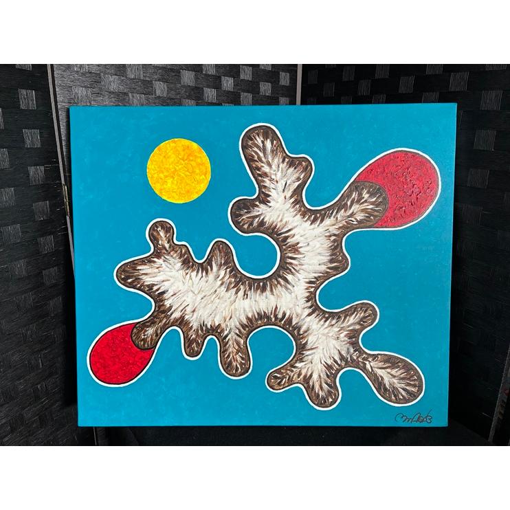 銀MARO独自のアート　脳波画「夢を追うなら夜に飛べ」 | 