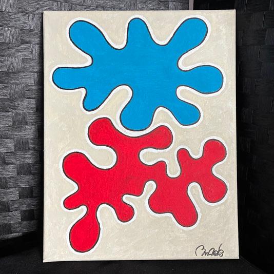 銀MARO独自のアート　脳波画「思考と行動」 | 