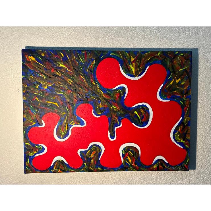 銀MARO独自のアート　脳波画「大地の遠吠え」 | 
