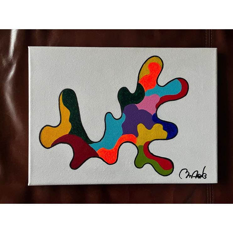 銀MARO独自のアート　脳波画「HAPPY LIFE」 | 
