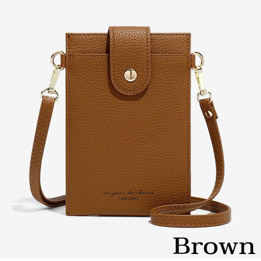 スマホポーチ ショルダーポーチ レディース カードケース 肩掛け スマホバッグ ポシェット ミニポーチ スマホケ−ス ウォレットポーチ 縦型 斜めがけ お散歩 |  | 03