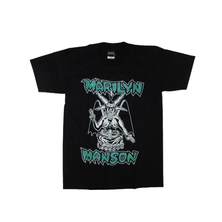 ロックTシャツ バンドTシャツ MARILYN MANSON マリリン・マンソン 9800