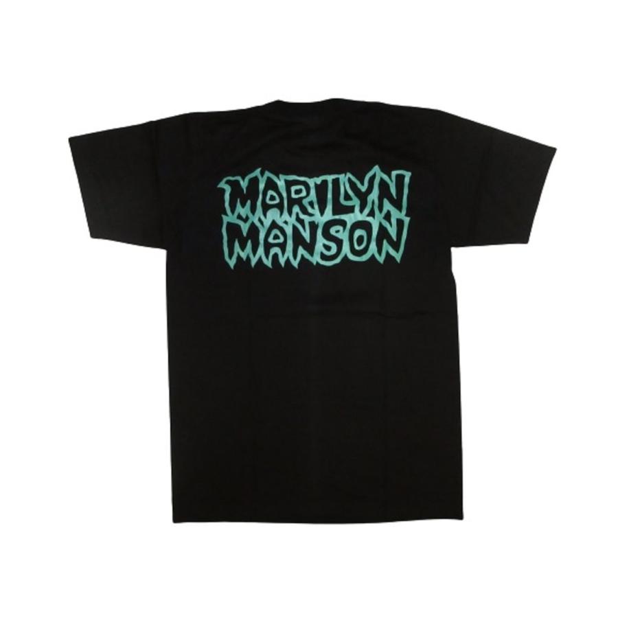 ロックTシャツ バンドTシャツ MARILYN MANSON マリリン・マンソン 9800