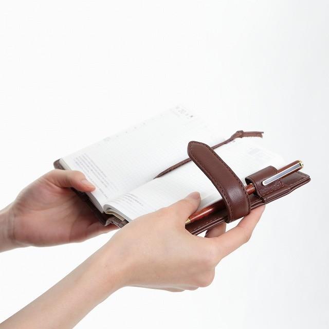 レザー 手帳カバー ａ６ 本革 タンニンなめし 牛革 レザー ペンホルダー付き ハンドメイドショップ ブランド おしゃれ 男性 女性 Diarycover A6 Handmade Shop 通販 Yahoo ショッピング