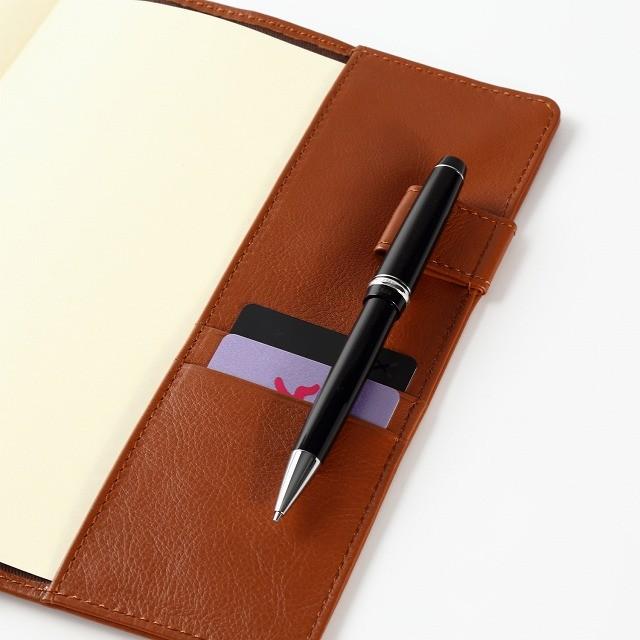 レザー ノートカバー ａ５ 本革 タンニンなめし 牛革 レザー ペンホルダー付き ハンドメイドショップ ブランド おしゃれ 男性 女性 Notecover A5 Handmade Shop 通販 Yahoo ショッピング