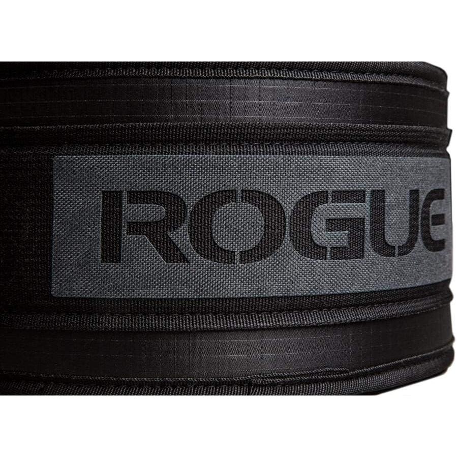 ROGUE FITNESS ローグ USA ナイロン ウェイトリフティングベルト (ブラック, S) b07njcd4g5 ロッキー