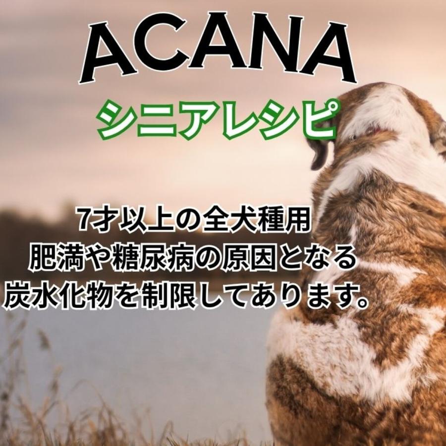並行輸入品】 アカナ シニア レシピ 全犬種 シニア犬用 ドッグフード