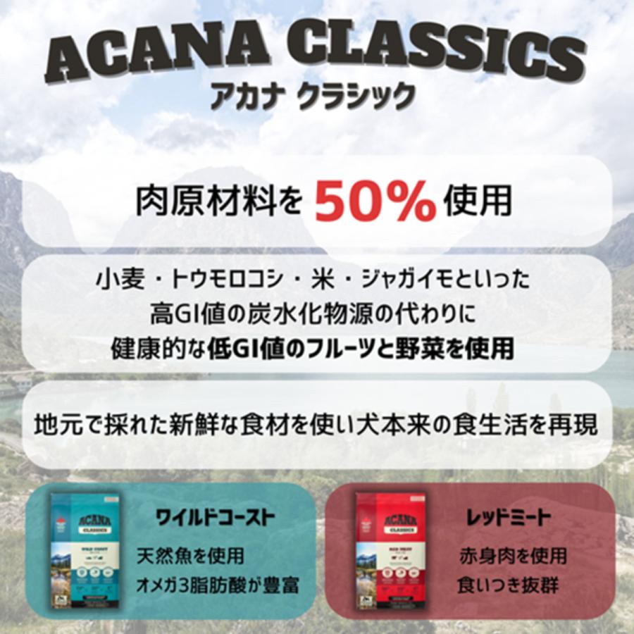 並行輸入品】 アカナ クラシック レッドミートレシピ 全犬種 全年齢用