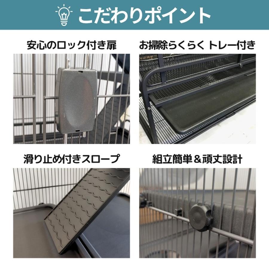 TOM CAT（トムキャット） 小動物ケージ D672 大型 : トムキャットYahoo