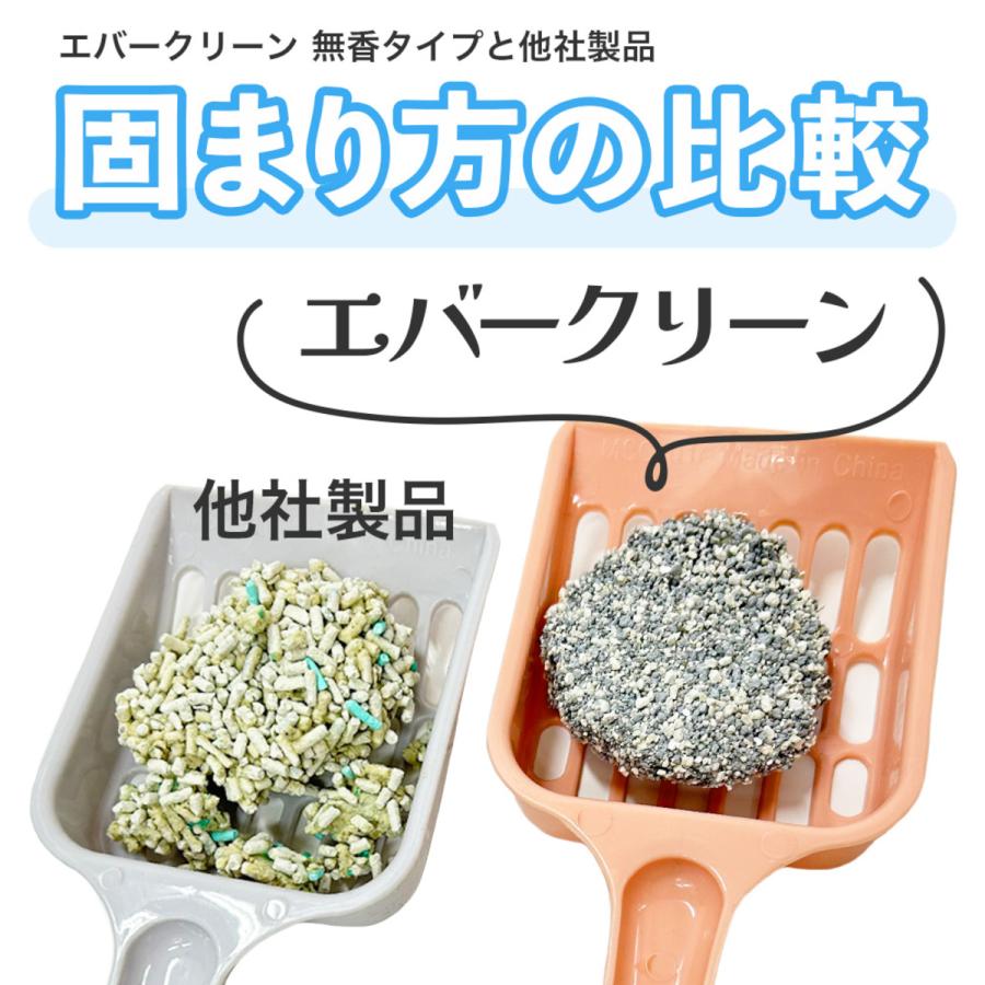 エバークリーン 無香タイプ 猫砂  猫用 6L ×6箱入の画像