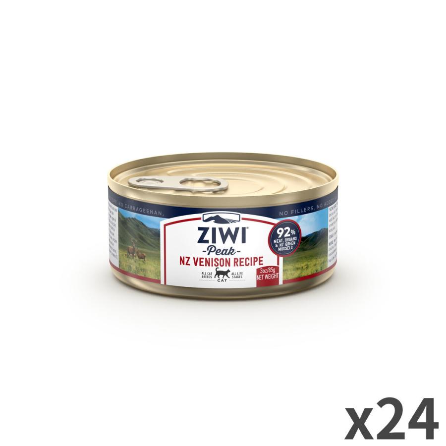 ジウィピーク (ZIWI Peak) 缶詰 本物 ベニソン (猫用) 185g×12缶