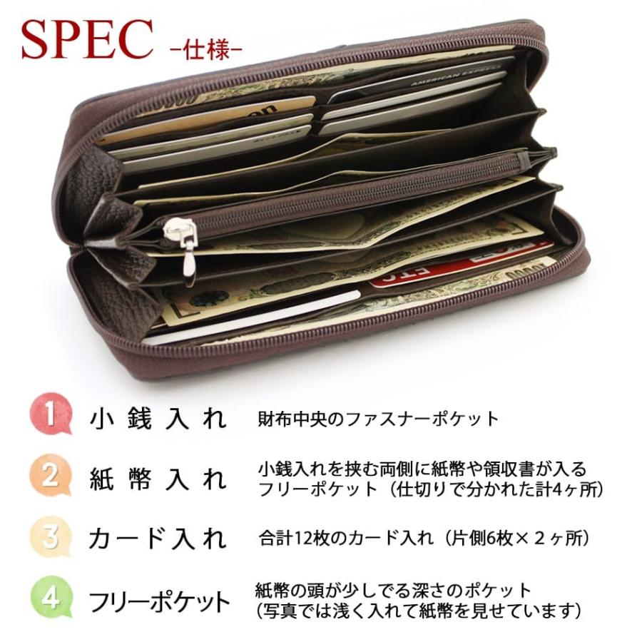 ロングウォレット ワニ革 送料無料 本革 エキゾチックレザー 長財布 カイマン 鰐 ワニ わに メンズ ワニ革