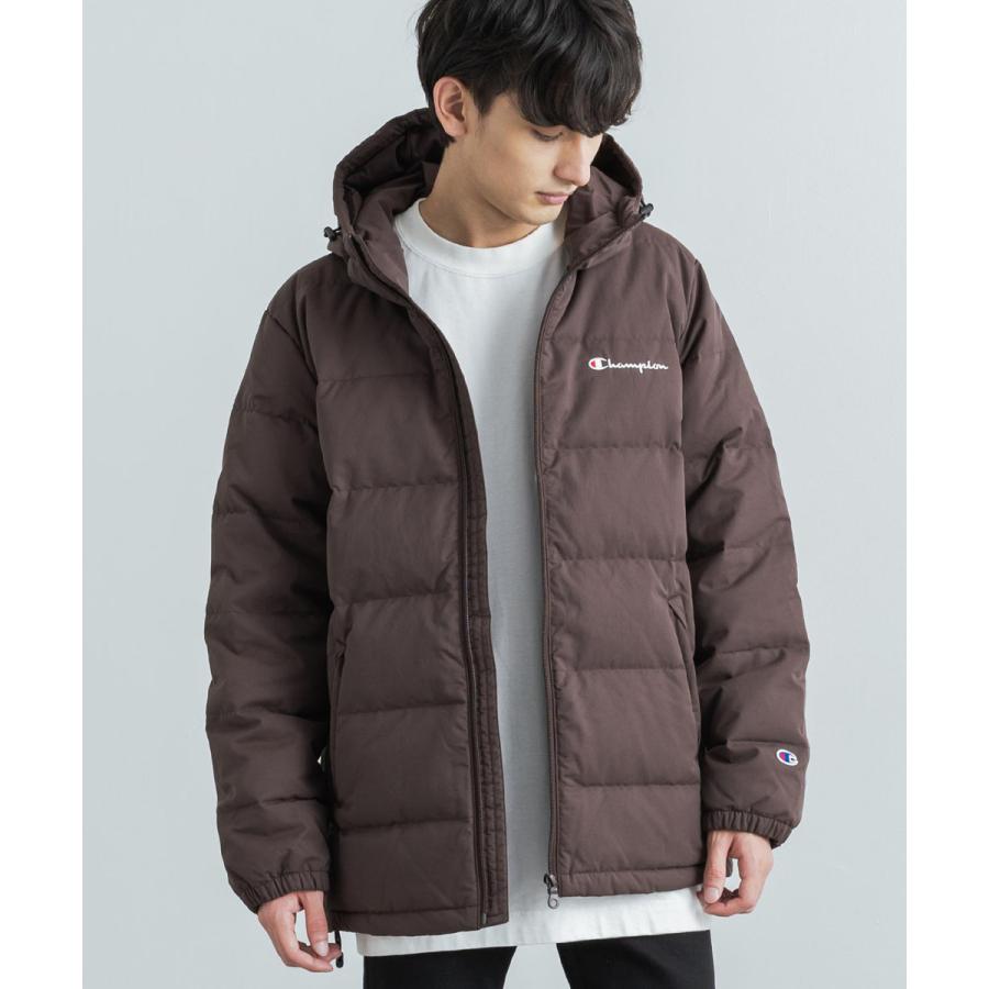競売 Champion ダウンジャケット アウトドア スポーツ カジュアル シンプル 無地 防風 防寒 フード ベーシック Basic アウター レディース メンズ ダウンジャケット チャンピオン Champion C3 Q621 Basic コート アウター