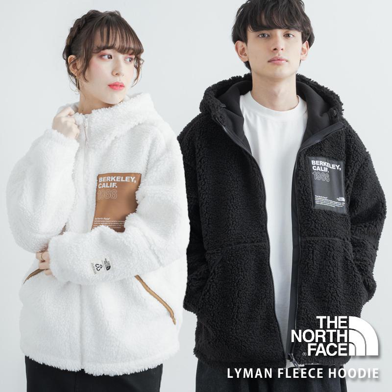 THE NORTH FACE ノースフェイス ホワイトレーベル LYMAN FLEECE HOODIE メンズ レディース ボアジャケット ブルゾン フーディ― ビッグシルエット もこもこ｜rockymonroe