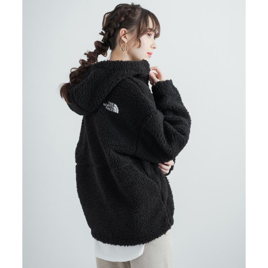 THE NORTH FACE ノースフェイス ホワイトレーベル LYMAN FLEECE HOODIE メンズ レディース ボアジャケット ブルゾン フーディ― ビッグシルエット もこもこ｜rockymonroe｜08