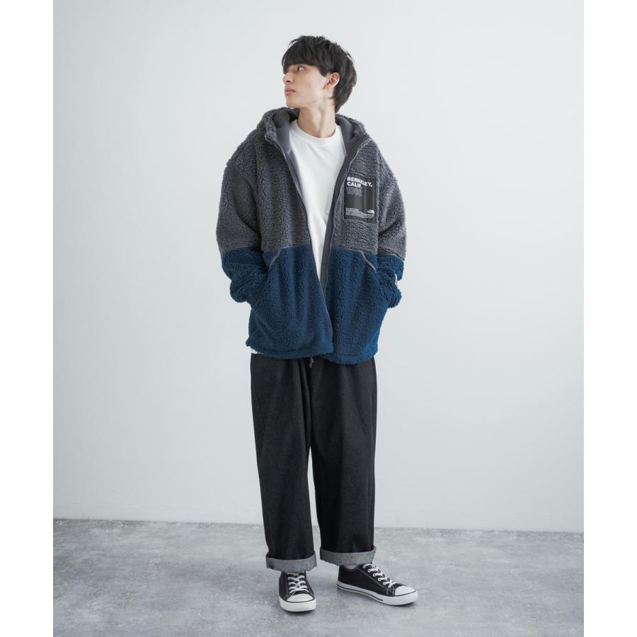 THE NORTH FACE ノースフェイス ホワイトレーベル LYMAN FLEECE HOODIE メンズ レディース ボアジャケット ブルゾン フーディ― ビッグシルエット もこもこ｜rockymonroe｜12