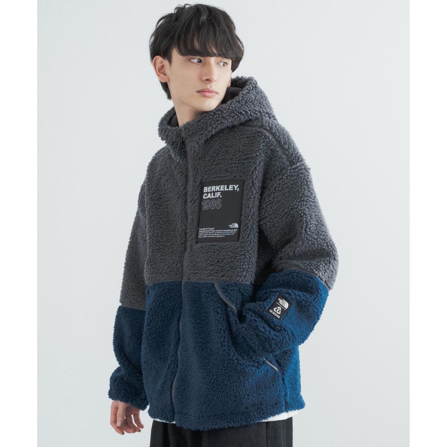 THE NORTH FACE ノースフェイス ホワイトレーベル LYMAN FLEECE HOODIE メンズ レディース ボアジャケット ブルゾン フーディ― ビッグシルエット もこもこ｜rockymonroe｜13