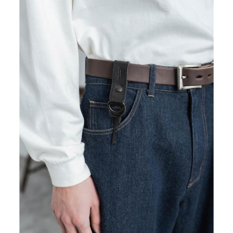 Butler Verner Sails キーホルダー ベルトループ 本革 メンズ Butler Verner Sails キーホルダー ベルトループ 本革 メンズ