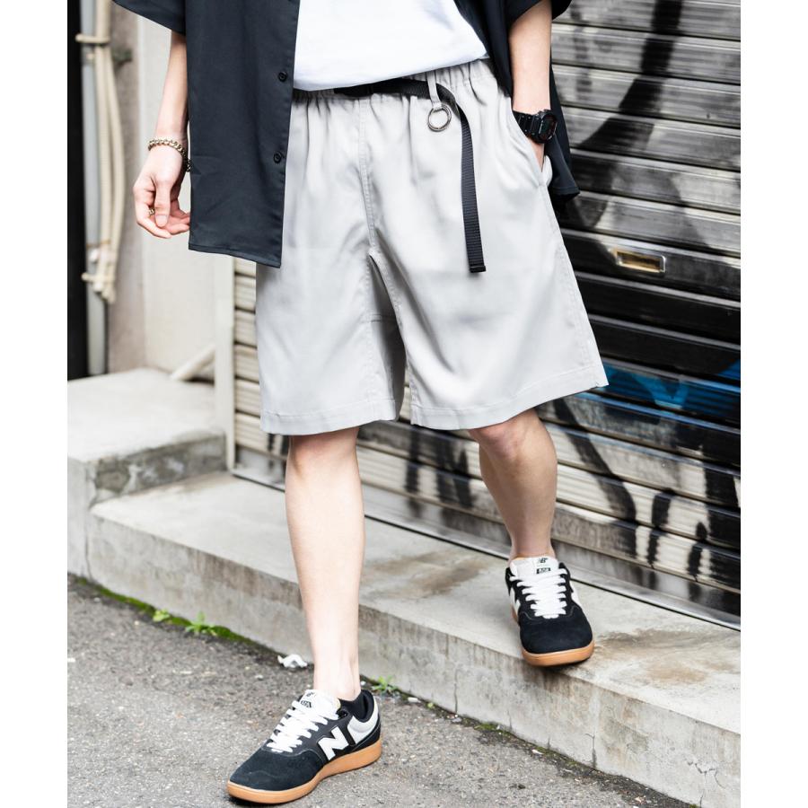 Rocky Monroe ショートパンツ ワイド メンズ ショーツ 短パン 膝 Rocky Monroe ショートパンツ ワイド メンズ ショーツ 短パン 膝