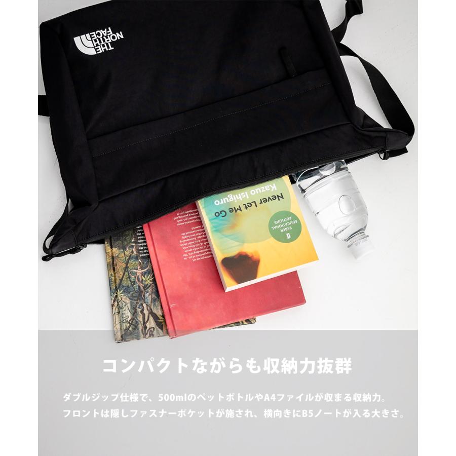 THE NORTH FACE ザ・ノースフェイス WHITE LABEL メンズ レディース ショルダーバッグ クロス ハンド トート メッセンジャー ホーボー 2WAY A4 B5 ロゴ 刺繍｜rockymonroe｜16