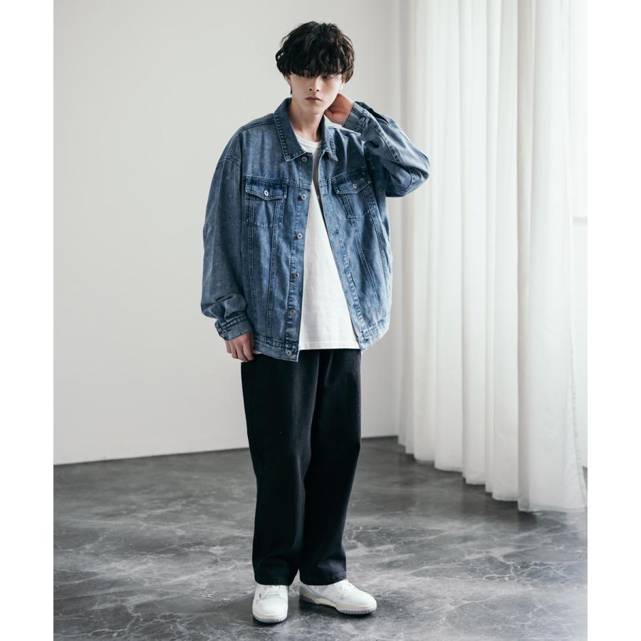 デニムジャケット メンズ レディース ジャケット アウター オーバー