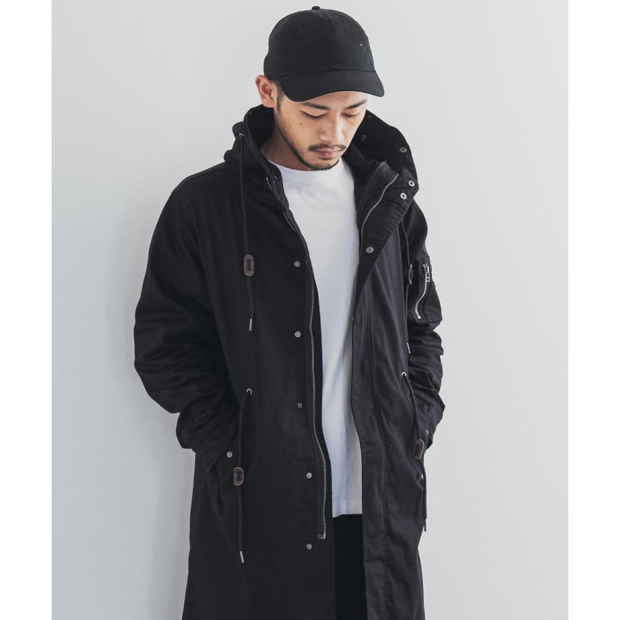 Sale モッズコート メンズ アウター 冬 ロング ボア ストレッチ ファー付き ネイビー 黒 ライナージャケット ミリタリー ジャーマンクロス N3b M 51 1461 Rocky Monroe 通販 Yahoo ショッピング