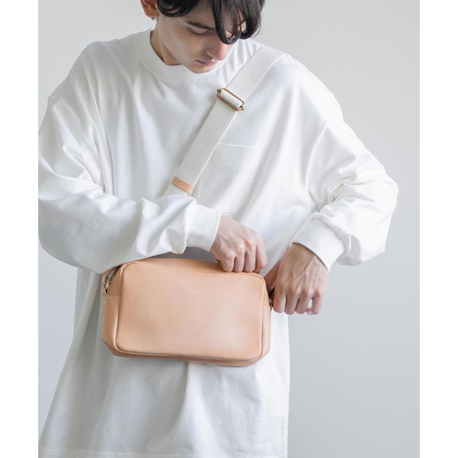 Butler Verner Sails ショルダーバッグ メンズ 本革 ヌメ革 栃木 Butler Verner Sails ショルダーバッグ メンズ 本革 ヌメ革 栃木