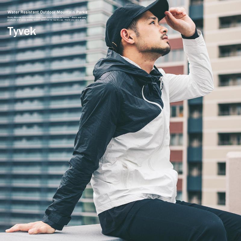 Sale マウンテンパーカー メンズ アウター アウトドア マンパ タイベック フード 防寒 防水 耐久性 通気性 軽い 9250 Rocky Monroe 通販 Yahoo ショッピング