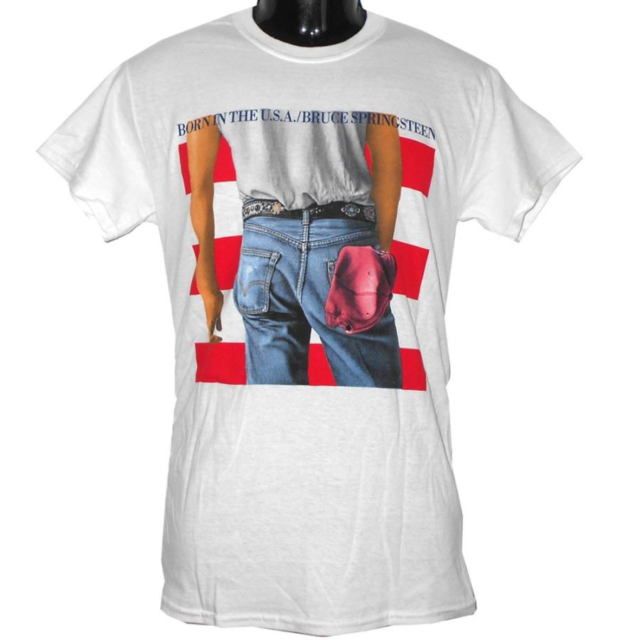 BRUCE SPRINGSTEEN Ｔシャツ BORN IN THE USA 正規品 バンドＴシャツ｜rockyou