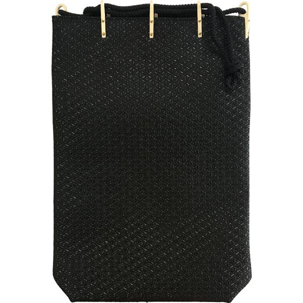 安心の定価販売 印伝巾着袋 印傳屋上原勇七 Inden Ya No 3005合切袋 007ひょうたん 黒地黒漆 レビューで送料無料 Www Muslimaidusa Org