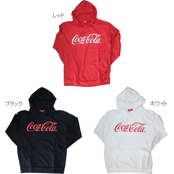 Coca-Cola(コカ・コーラ) ロゴプリント ミニ裏毛スウェットパーカー 