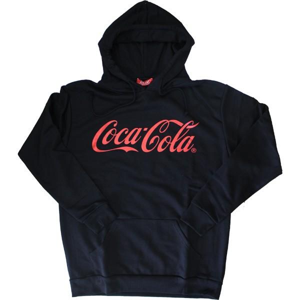 Coca-Cola(コカ・コーラ) ロゴプリント ミニ裏毛スウェットパーカー 