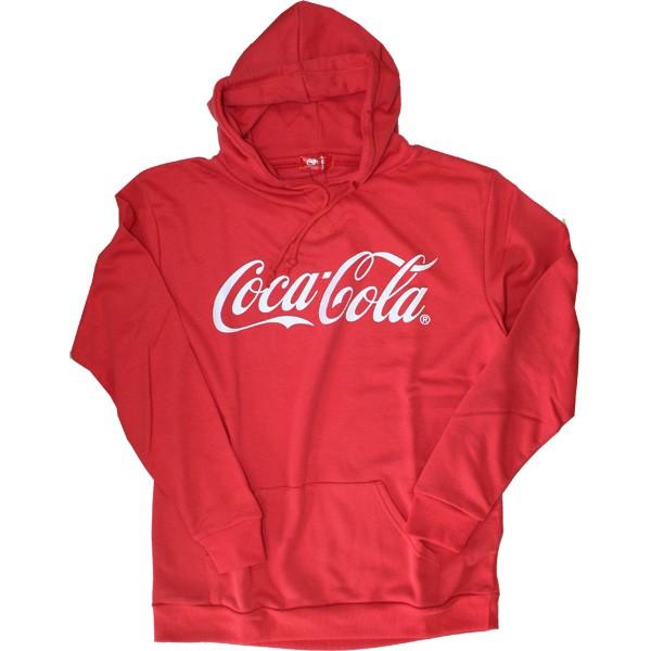 Coca-Cola(コカ・コーラ) ロゴプリント ミニ裏毛スウェットパーカー 