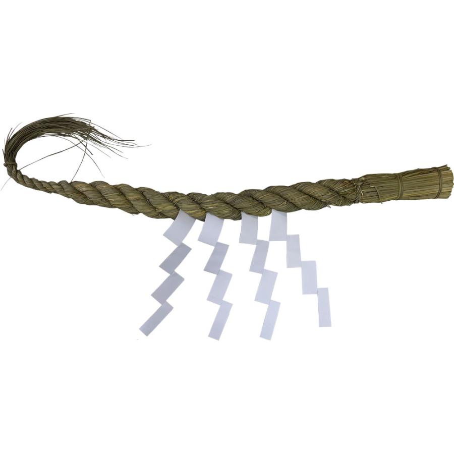 神棚用しめ縄(注連縄/〆縄) 4尺 本わら使用 正月飾り 四尺 : 総合通販