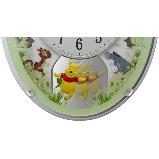 プレミア商品 リズム時計電波掛時計 ディズニー くまのぷーさん 4mn523mc03 白パール色 送料無料 掛時計 掛け時計 インテリアクロック 人気第1位 Centrodeladultomayor Com Uy