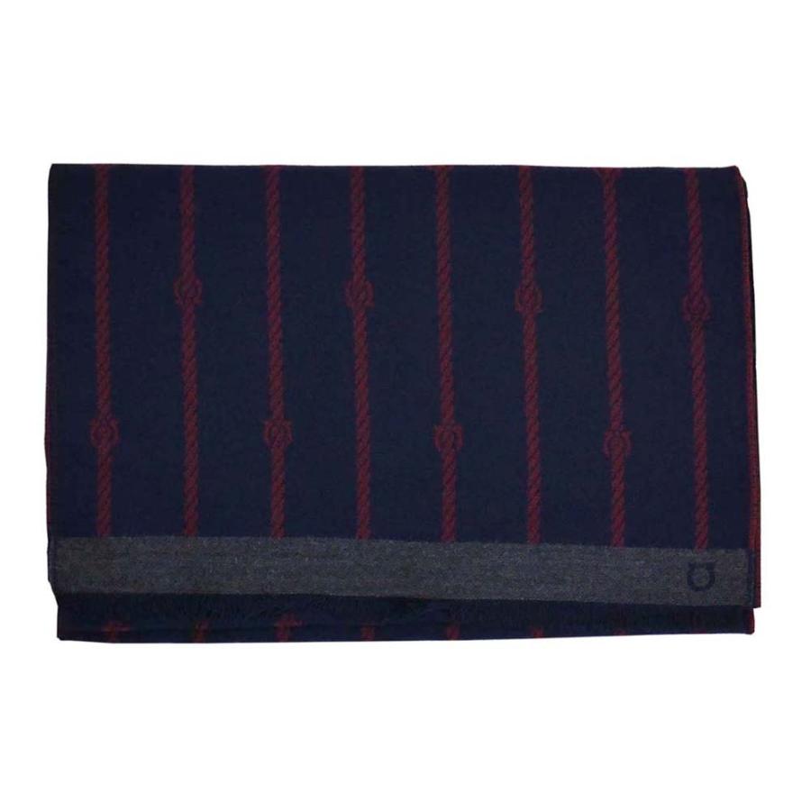 FERRAGAMO サルヴァトーレ フェラガモ マフラー 100% WOOL ウール 