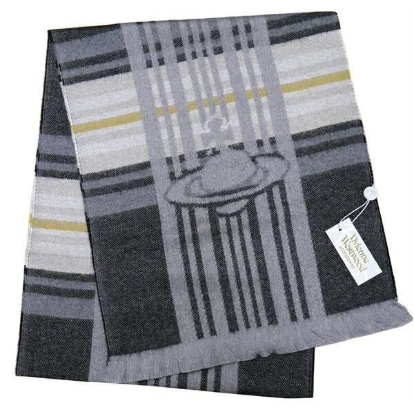 定期入れの マフラー ブランド ギフト 女性用 男性用 レディース メンズ 黒 ブラック 60 C60 M9060 マフラー ウール100 ウェストウッド ヴィヴィアン プレゼントに ラッピング無料 財布 帽子 ファッション小物 Headshotsbar Com