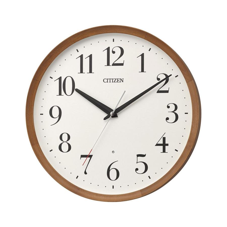 CITIZEN（シチズン） 電波壁掛け時計 8MY535-006 アナログ 木枠 掛時計 