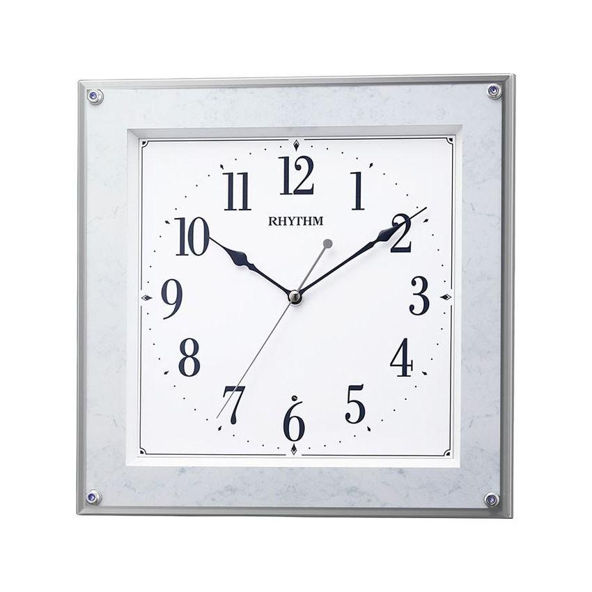 Rhythm 電波 壁掛掛け時計 フィットウェーブミレディm550 8my550sr04 アナログ 掛時計 リズム時計工業 8my550sr04 Rocobi 通販 Yahoo ショッピング