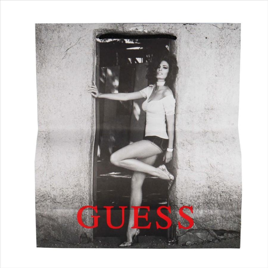GUESS（ゲス） マフラー AI4A8853DS_NVY WHT×NVY ブラック ネイビー 